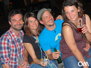 Surfcamp guests at our New Year's Eve party
