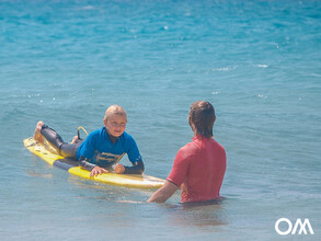 Good surf instructors are always in the water