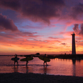 Epic February evening at the lighthouse in Jandia
