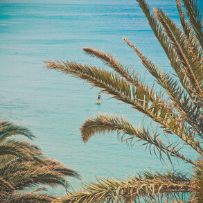 The bay of Morro Jable