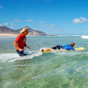 There is enough space in Fuerteventura beaches and sun and salt water are the best disinfection