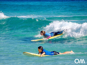 The waves on our house beach Jandia over Christmas