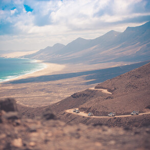 The endless beach of Cofete