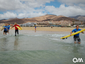 Some hotels are on beaches where you can also surf