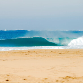 endless lonely beaches with perfect waves