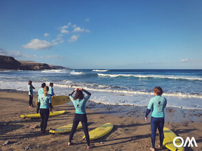 Sun and good waves in winter 2021