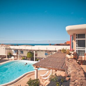 Our surf villa with swimming pool is a true deluxe surf camp