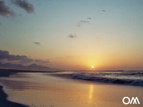 Sunset on the west coast of Fuerteventura