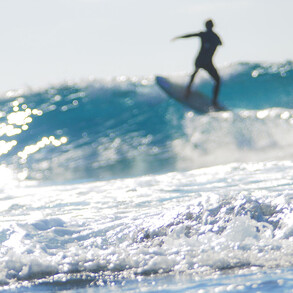 clean waves in January in Fuerteventura
